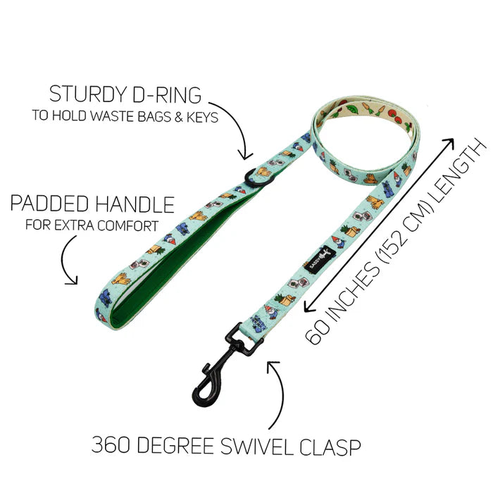 Sassy Woof Chilling With My Gnomies Leash