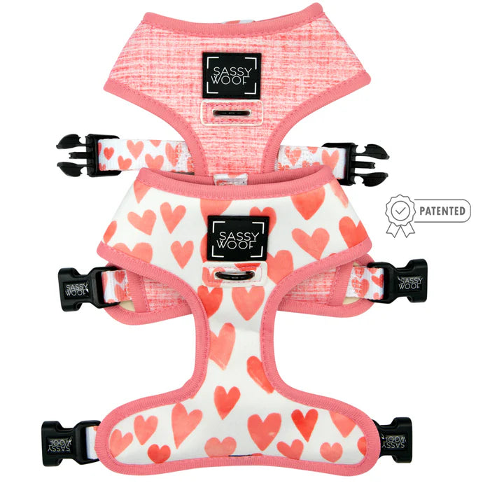 Sassy Woof Reversible Harness Dolce Rose