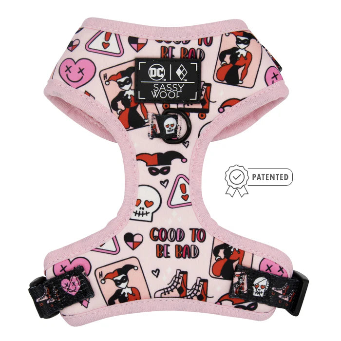 Sassy Woof Harley Quinn Harness