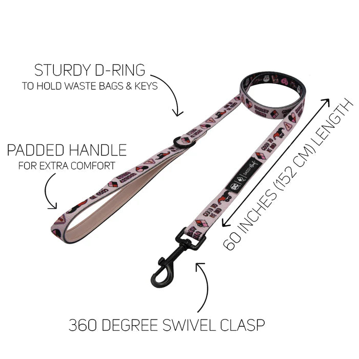 Sassy Woof Harley Quinn Leash