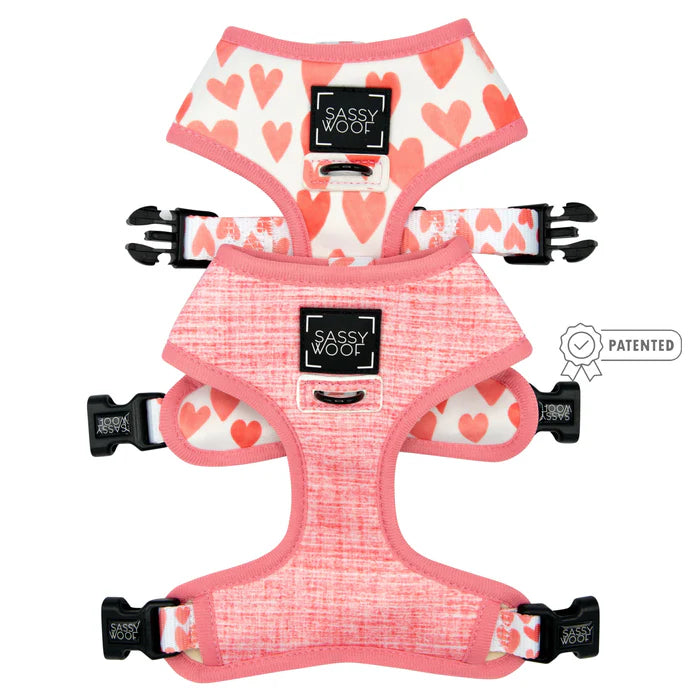 Sassy Woof Reversible Harness Dolce Rose
