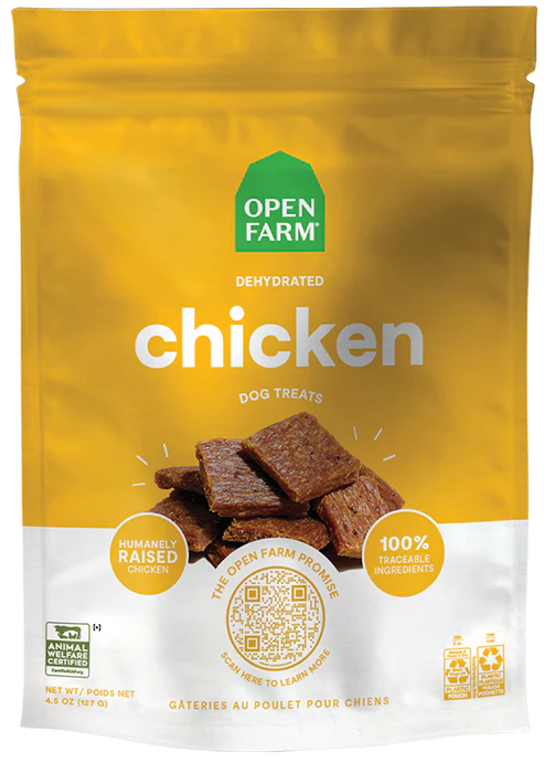 Open Farm Dehydrated Chicken Dog Treats
