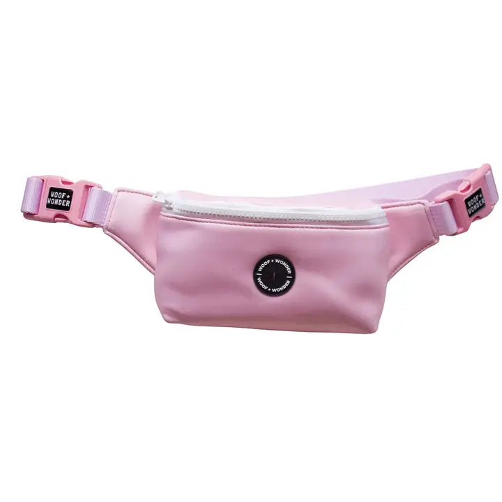 Woof + Wonder Pink Fanny Pack